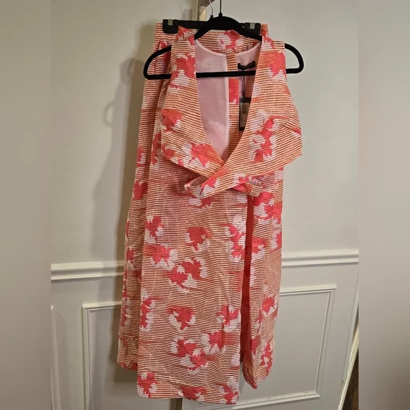 Ramy Brook Jana Floral Two-Piece sz 2 - Picture 11 of 12